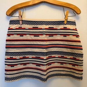 THML embroidered miniskirt